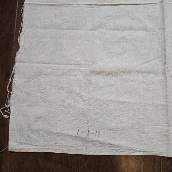 Calrose Rice Bag 27 X 29 Cut US No 1 Extra Fancy Green San Francisco Stains 14D - Picture 4 of 10